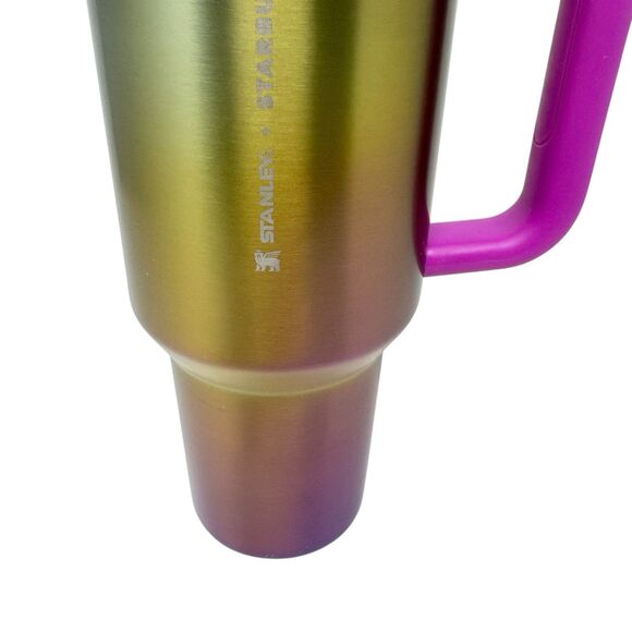 STARBUCKS STANLEY SUMMER GRADIENT Tumbler 40 oz. Quencher LIMITED EDITION!!! - Picture 3 of 9